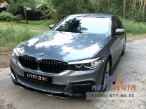 Сплиттер BMW 5-series (G30) в стиле M-Performance (ЧЕРНЫЙ ЛАК, OEM 51192414137 и 51192414139) -9